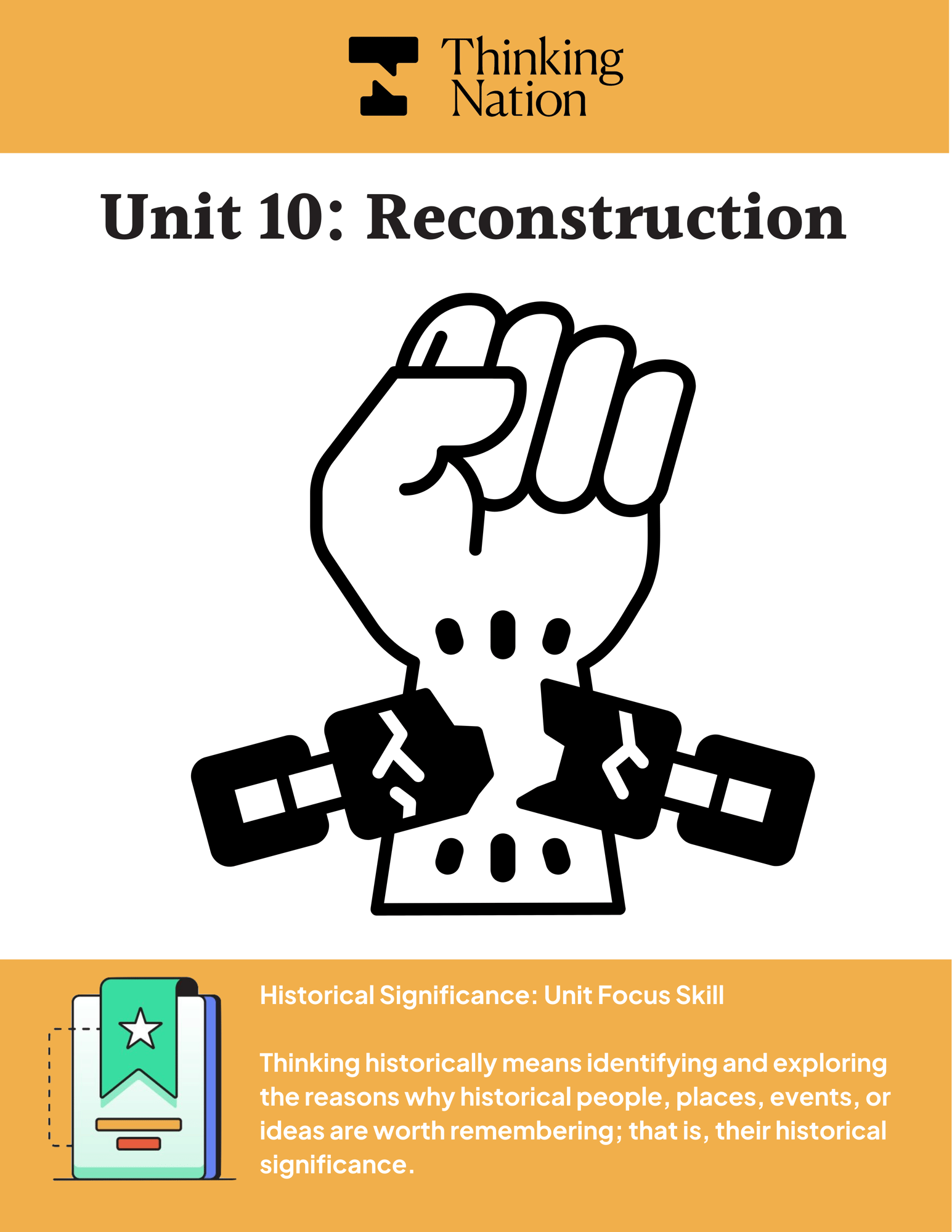 Unit 10 - Reconstruction